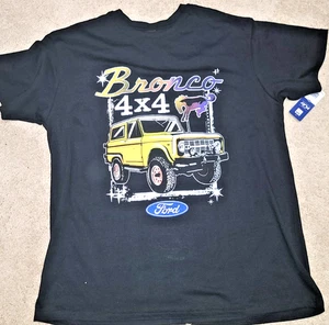 Herren Ford Bronco T-Shirt XL neu mit Etikett 4x4 schwarz - Bild 1 von 7