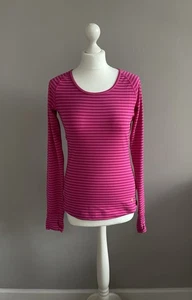 RRP £33 MOUNTAIN HARDWEAR LONG SLEEVE PERFORMANCE T-SHIRT WOMEN'S TOP PINK S/P - Picture 1 of 18