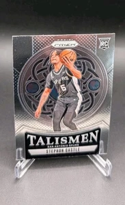 Stephon Castle 2024-25 Panini Prizm TALISMEN #14 Rookie San Antonio Spurs RC #14 - Picture 1 of 2