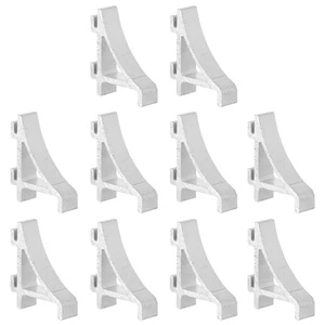 10 Pezzi Organizzatore Frigorifero Clip Scaffale Frigorifero Ripiani Congelatore Gancio - Foto 1 di 12