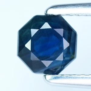 1,28 quilates fascinante perfecto redondo 6,2 mm natural azul verde zafiro Australia - Imagen 1 de 8