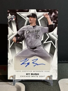 2025 Topps Series 1 Baseball Stars Auto Ky Bush (#BSA-KB) White Sox RC - Picture 1 of 6