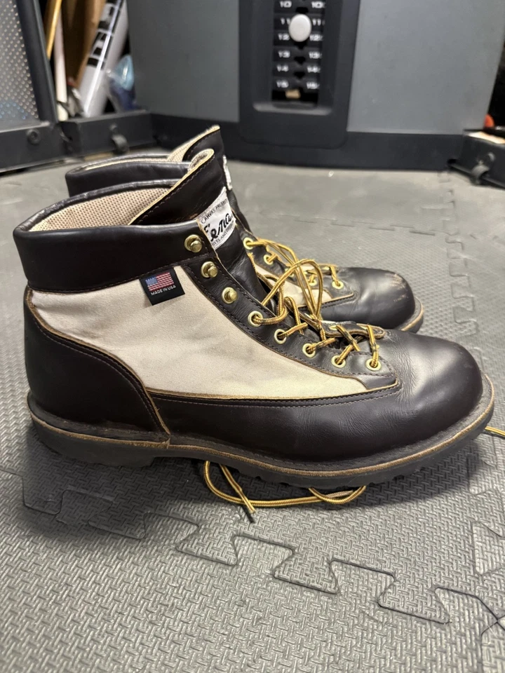 Botas de Lona Danner x Beckel LT Caqui-Edición Limitada-Hombre 13 EE. Usado. Senderismo Foto 1 de 4