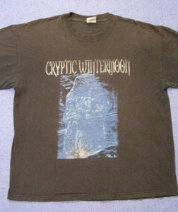 Camiseta Cryptic Wintermoon Concert Tour A Coming Storm Camisa Negra Talla L-XL - Imagen 1 de 8