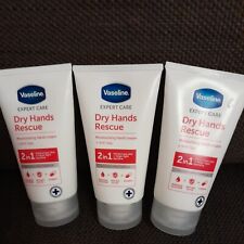 3 x Vaseline Expert Care Dry Hands Rescue Moisturising Hand Cream + ANTIBAC 75ml