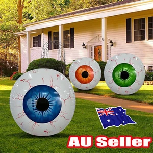 Halloween Inflatables Eyeball Decorations Home Garden Party ornament Gift KU - Picture 1 of 17