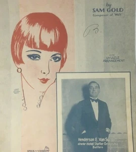 1928 I Can't Get Enough Of You S Gold Noten Leff H E Van Surdam - Bild 1 von 3