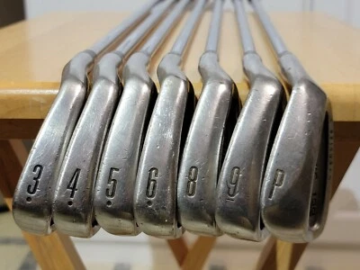 Titleist DCI Oversize + Men's RH Iron Set Tri Spec Steel Shafts P, 3-6 8,9 Clubs - Image 1 of 4
