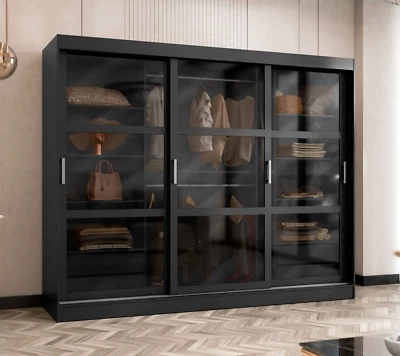 Kleiderschrank Zynga Garderobenschrank Anrichte Mehrzweckschrank Schrank M24 - Bild 1 von 4