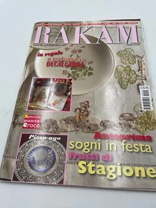Rakam settembre 2012 Pizzo ago speciale punto croce - Picture 1 of 3