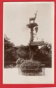 STOKE ON TRENT    TRENTHAM HOTEL SIGN pu HEM HEATH 1924.  RP - Picture 1 of 2