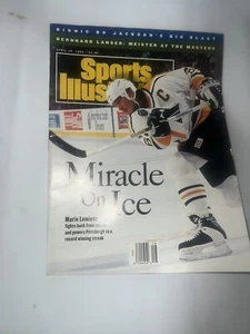 1993 April 19 Sports Illustrated Magazine Mario Lemieux (MH511) Nr Mint + - Picture 1 of 2