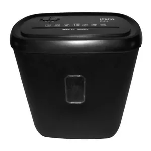 Electric Home Office 21L Cross Cut Shredder 10 A4 Paper Sheet/Credit Card Secure - Picture 1 of 2
