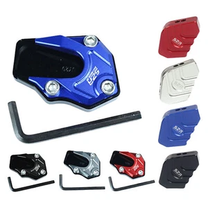 Motorcycle Bikes Kickstand Extender Foot Side Stand Extension Pad Support Plate - Picture 1 of 20