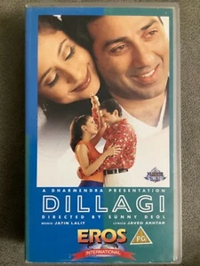 Dillagi *Sunny & Bobby Deol *Urmilla Matondkar - Bollywood Hindi Indian VHS Tape - Picture 1 of 4