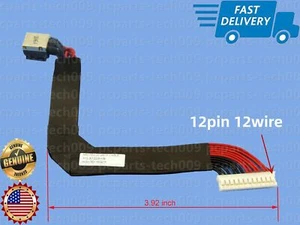Genuine DC in Power Jack Cable Charging Port For MSI MS17E2 K1G-3012008-H39   - Picture 1 of 5