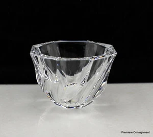 Vintage Orrefors Schweden Runde Kristall Schale Residence Swirl Twist. - Bild 1 von 12