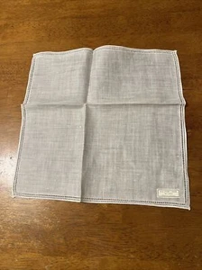 VTG Lot Of 4 10” Pure Linen Handkerchief Hankie White Made In Ireland RN 13962 - Picture 1 of 11