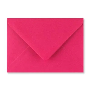 C6 114x162mm Coloured Envelopes for A6 cards/invitations/craft - Fuchsia Pink - Imagen 1 de 1