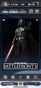 Topps Star Wars Digital Card Trader White Battlefront 2 Darth Vader Insert Award - Picture 1 of 1