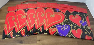 NWT 5 VINTAGE AMERICAN GREETINGS Hearts WIDE GIFT BAGS Valentine’s Poker Party - Picture 1 of 4