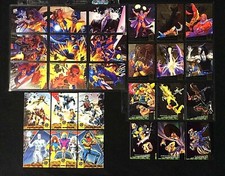 1994 FLEER ULTRA MARVEL X-MEN TEAM INSERT FOIL COMIC CARD SINGLES YOU CHOOSE