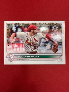 2022 Topps Holiday Base Card Nolan Arenado Cardinals - Bild 1 von 6