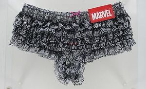 New Marvel Rumba Panty - Thor, Capt. America, Hulk, Iron Man Faces - Size Large