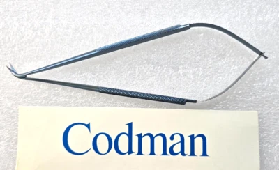 Tijeras quirúrgicas Codman 80-1803 Titanio Micro Rohoton 6,5" en ángulo 60* Foto 1 de 4