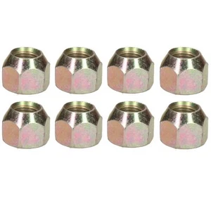 Pack of 8 3/8" UNF Conical Wheel Nuts Nut For Trailer Suspension Hubs Trailers - Picture 1 of 4
