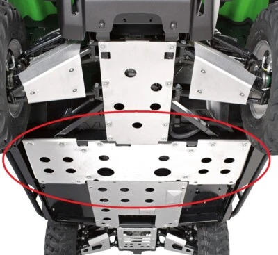 Placa de deslizamiento central principal original Kawasaki 08-13 KRF750 Teryx 750 OEM TX750-013 NOS Foto 1 de 4