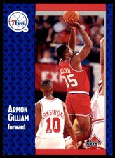 1991-92 Fleer Armon Gilliam Basketball Cards #153