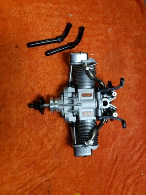 Saito Engine - Saito FA-130T flat twin four stroke  Hemi-Heads - Nice! - Image 1 of 4