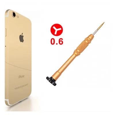 Destornillador tripunto Y0,6 mm para iPhone Lcd 7 8 XS Y000 reparación XR 11 12 13 SE Foto 1 de 4