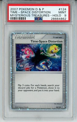 POKEMON MYSTERIOUS TREASURES TIME SPACE DISTORTION 124 ULTRA PSA 9 MINT 28664862 - Image 1 of 2