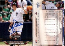 Shelley Duncan Signed 2009 Choice Scranton/Wilkes-Barre Yankees #8 RC Card