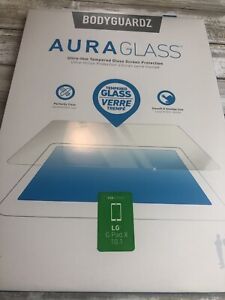 BodyGuardz Aura Glass Tempered Glass Screen Protector for LG G Pad X 10.1 Clear