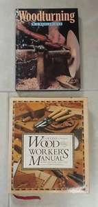 Woodwork Collins Complete Woodworkers Manual, Woodturning WJ wooldridge 2 books - Picture 1 of 12