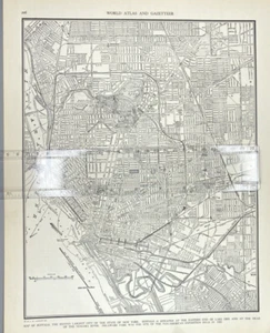 1940's Buffalo NY atlas Map Vintage - Picture 1 of 6