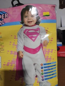 XX 885335 Supergirl DC Niño Infantil Disfraz Rubíes - Imagen 1 de 1