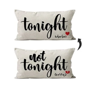 Bridal Shower 12x20 Pillow Cover - Bachelorette Bride Gifts, Beige, Funny Throw - Picture 1 of 7