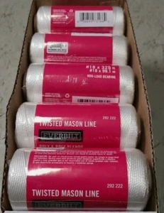 Lot of 10 Rolls Twisted Mason Line #18 X 325 Ft Per Roll - Picture 1 of 4
