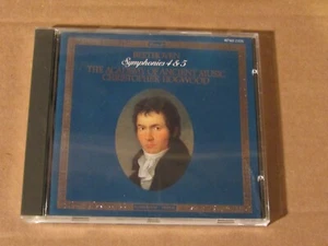 Classical CD Beethoven Symphonies 4 & 5 Christopher Hogwood 1987 - Picture 1 of 2