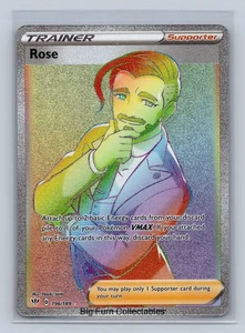 Rose (Secret) Secret Rare SWSH03: Darkness Ablaze 196/189 NM Kostenloser Versand! - Bild 1 von 2