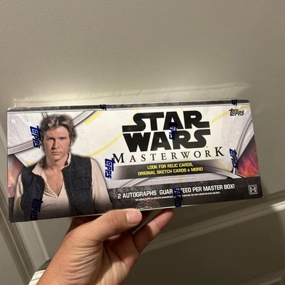 2024 Topps Star Wars Masterwork Hobby Box - Factory Sealed - 2 Autos - Image 1 of 4