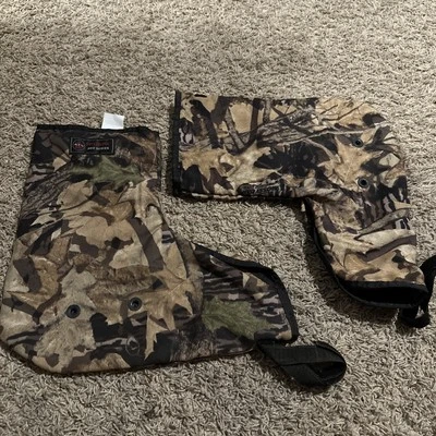 Fieldline ATV Pro Series Boot Insulators Covers One Size Mossy Oak Forest Camo - Image 1 of 4