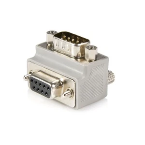 StarTech.com Right Angle DB9 to DB9 Serial Cable Adapter Type 1 - M/F - Serial a - Photo 1/4