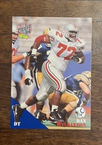 Juego prototipo clásico del día del draft 1994 Dan Wilkinson/9400 tarjeta de novato #DD12 - Imagen 1 de 2