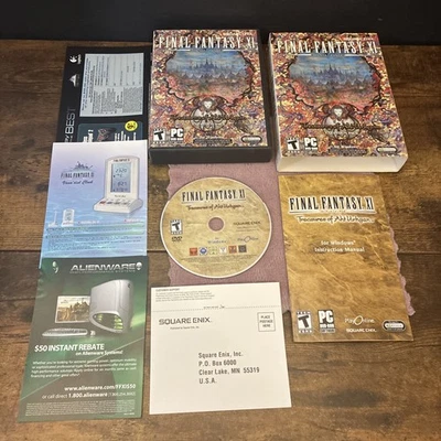 Final Fantasy XI Online: Treasures of Aht Urhgan (PC, 2006) Expansion Pack CIB - Image 1 of 4