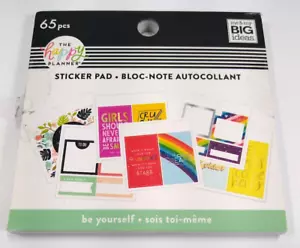 ¡NUEVO! Almohadilla adhesiva de 65 piezas The Happy Planner Be Yourself - Imagen 1 de 3
